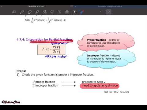 Partial Fraction [Introduction & How to write in the form of Partial Fraction]