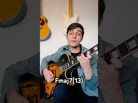 Play this instead of F major! #jazzguitar #guitarchords #guitarlesson #guitartutorial #learnguitar