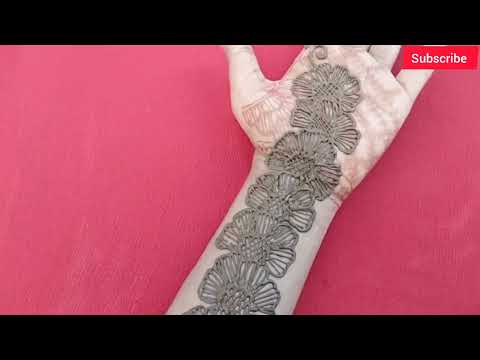 easy mehndi designs for hands for beginners|   hathon ke liye simple mehndi 💗