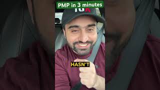 PMP in 3 minutes - what you need to know about flow of #pmp in 2025