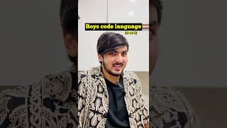 Boys code language (part-9) | Sarcaster