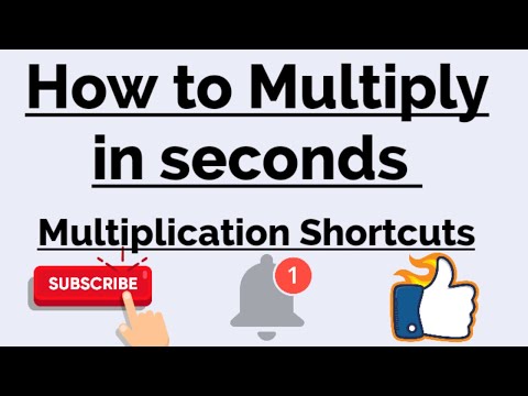 Multiplication Shortcuts, multiplication shortcuts tricks, multiplication shortcuts 2 digit
