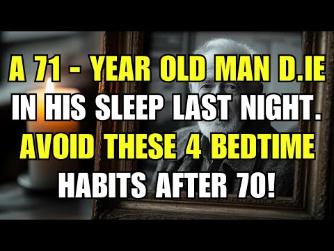 71-Year-Old Man Died in His Sleep — Avoid These 4 Dangerous Bedtime Habits After 70 | Wise Elders