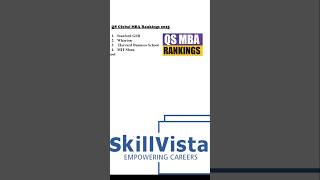 QS MBA Rankings #cat #mba #businessschool #career #placement #job #catmba