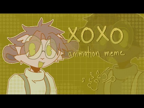 XOXO - kisses hugs! animation meme