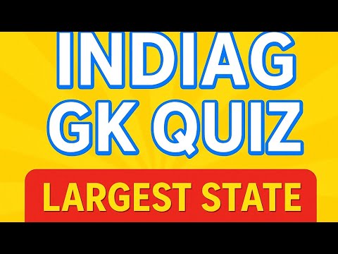 India GK Quiz: Largest State by Area | Test Your Knowledge!#quiz#ytshorts#viralvideo#youtubeshorts