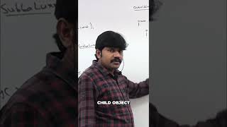Child Class Object: Method Overriding Explained #shorts