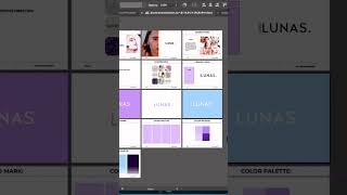 Design a brand presentation with me