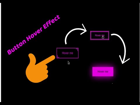 Neon  Button Hover Effect | series - 1 | Using HTML & CSS | By perfect coder