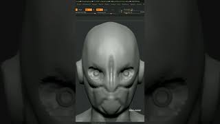 Initial form building | Zbrush | Helmet | #3dmodelling #3dsmax #arts #3d #3denvironments #artist