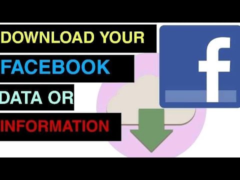 How To Download All Your Facebook Data or Information [ Ep - 08 ]