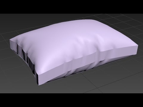 How to make a pillow in 3ds max..?