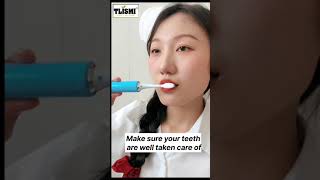 TLISMI Ultrasonic Smart Electric Toothbrush with Soft DuPont Bristles #electrictoothbrush #ytshorts