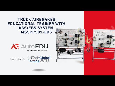 AE Brakes - Truck Airbrakes Educational Trainer with ABS/EBS system MSSPPS01-EBS
