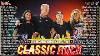 Classic Rock Greatest Hits 70s 80s 90s | Queen, Guns N' Roses, AC/DC, Bon Jovi, Nirva