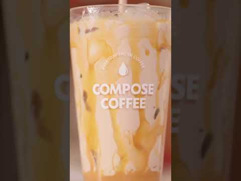 오트크림 토피넛라떼 (ICE)