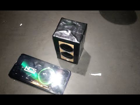 DIY How To Make Bluetooth Speaker From Cardboard