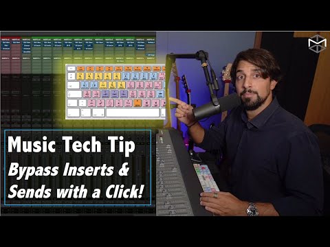 How to Bypass Pro Tools Inserts & Sends with a click!