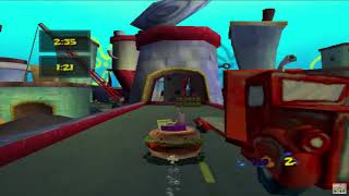 Developer Antics: Sandwich Driving 101 - The SpongeBob Movie (PS2) RetroAchievements