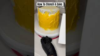 #howto #cakedecorating #stencil #cakeart #shorttutorials #youtubecontent #rosiezsweets #godbless