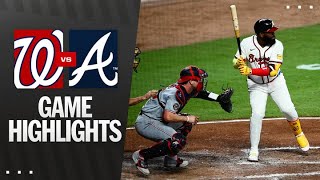Nationals vs. Braves Game Highlights (9/22/25) | MLB Highlights