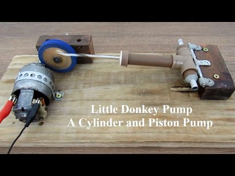Little Donkey Pump - A Cylinder and Piston Pump