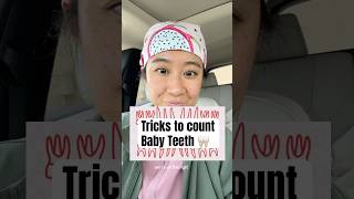 The EASIEST tips to Learn Baby Teeth🦷#pediatricdentist  #dentist #dentalstudents #study #studytips