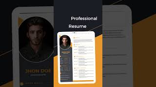 New Professional Job Winning Resume Templates #resume #cv #jobs