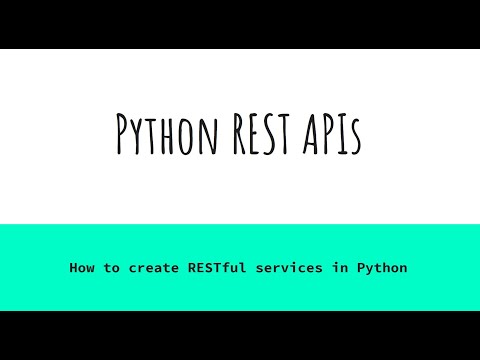 Udacity Webinar Wk 8: Rest APIs in Python