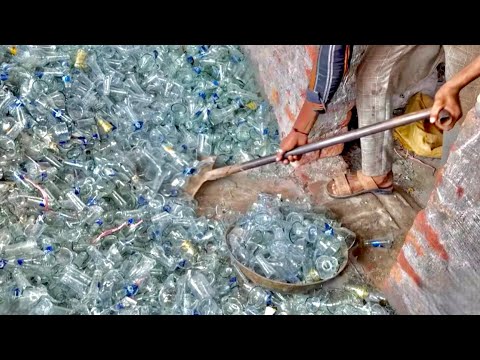 Incredible Process of Recycling Waste Glass into Medicine Bottles | Making Mass Production | Glass