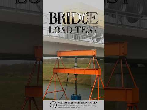 Bridge Load Test  #civilxpress #civilengineering #engineering #construction #nondestructivetesting