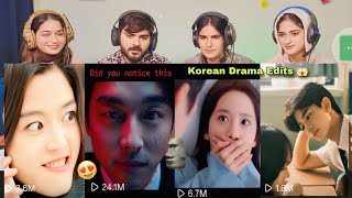 Korean Drama Serial Edits Reaction 🔥 Part 2 | Emotional & Savage Moments