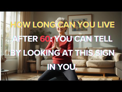 7 Signs That Predict How Long You’ll Live After 60 Scientifically Proven! the elderly, old age