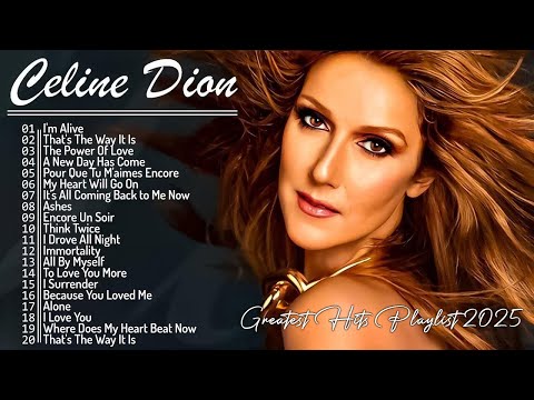 Céline Dion Mix Songs 2025 - Celine Dion Greatest Hits Full Album - Best Songs of World Divas #ad