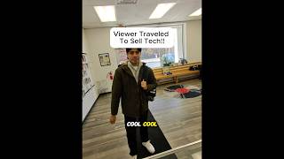 VIEWER TRAVELED TO SELL TECH!!! #education #brokenfix #smartphone #tech #problemfix #brokendisplay