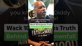 Wack 100 Exposes Truth Behind Diddy’s Downfall 🤯