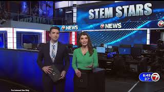 Code Wiz Reading's Sandeep Alluri and Robotics Team Showcase LEGO Invention on 7 News Boston