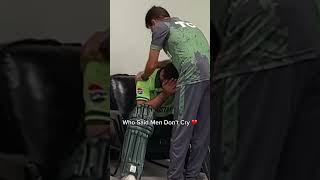 Fakhar Zaman crying after injury🥹🥹 #fakharzaman #cricket #championstrophy #cricketlover #pcb