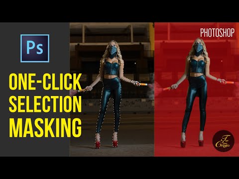 Easy One-Click Selection Masking Tutorial - Select Subject in Photoshop
