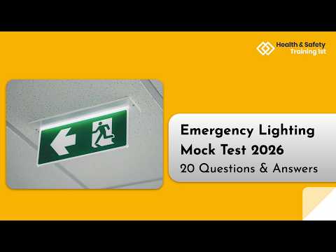 Emergency Lighting Mock Test 2026 | 20 Questions & Answers