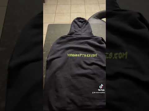 My new hoodie for repticon! Might be public merch one day! #repticon #reptiles #ballpythons