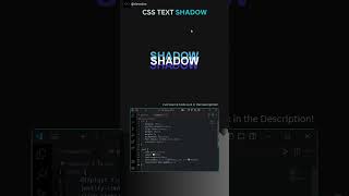 Text Shadow Effect on Mouse Movement using HTML & CSS #codeshorts #coding #cssanimation