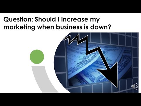 Q&A: Should you increase marketing in recession with downturn in revenues?