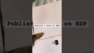 Create & Publish a Book on Amazon KDP 📚#selfpublish #amazonkdp #kdp