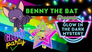 ⭐️COOL GLOW Science with Benny the Bat! 🚀 #stem #science #learning #kids #funlearning