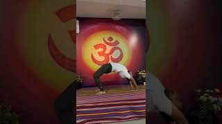 Let the breath flow, not the stress. #yoga #manishsen