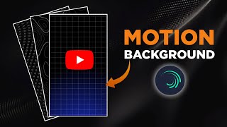 How to Design Viral Grid Motion Backgrounds with Alight Motion – Beginner to Pro