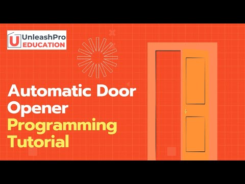 Automatic Door Opener Programming Tutorial