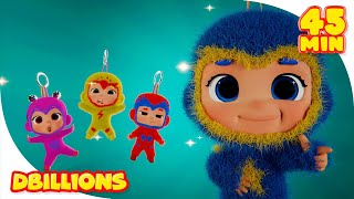 DiBuBu Toy with Baby DB | Mega Compilation | D Billions Kids Songs