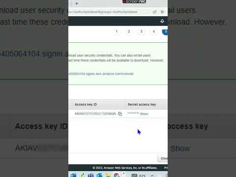 5 steps to get amazon AWS secret keys without any hassle #shrots #makemoneyonline #marketingtips